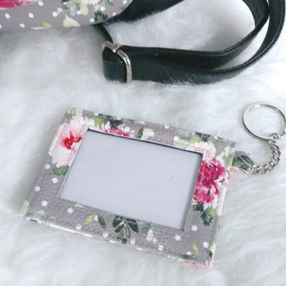 Betsey Johnson French Bulldog Mini Backpack with Matching Credit Card Wallet - Picture 12 of 16